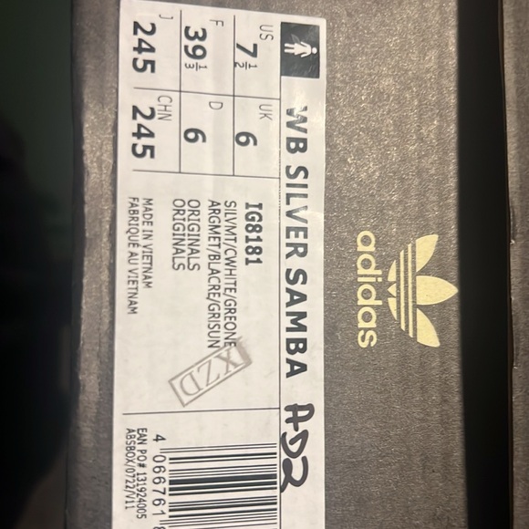 🎈🎄Wales Bonner X Adidas Silver Sambas🎈🎄 - Picture 6 of 6